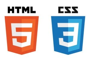 HTML＆CSSロゴ画像